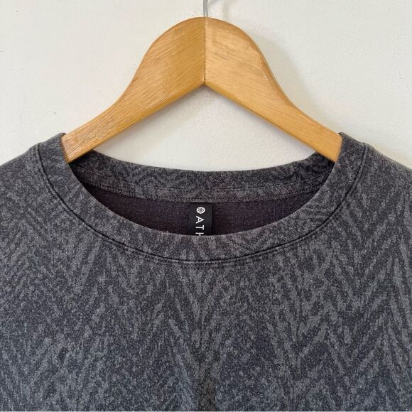 Athleta Grey Studio to Street Splatter Print Sweatshirt - Picture 7 of 7